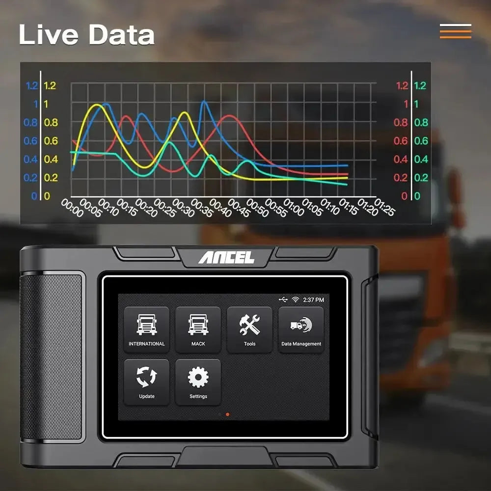 Ancel HD3200 Vrachtwagen Uitleesapparaat