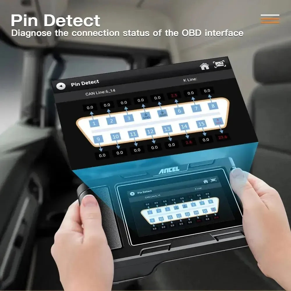 Ancel HD3200 Vrachtwagen Uitleesapparaat