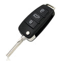 Clé télécommande pliable Audi A3 / Q2 / Q3 / RS 3 boutons Keyless GO 434 MHz HU162 – Megamos AES (81A837220H) 