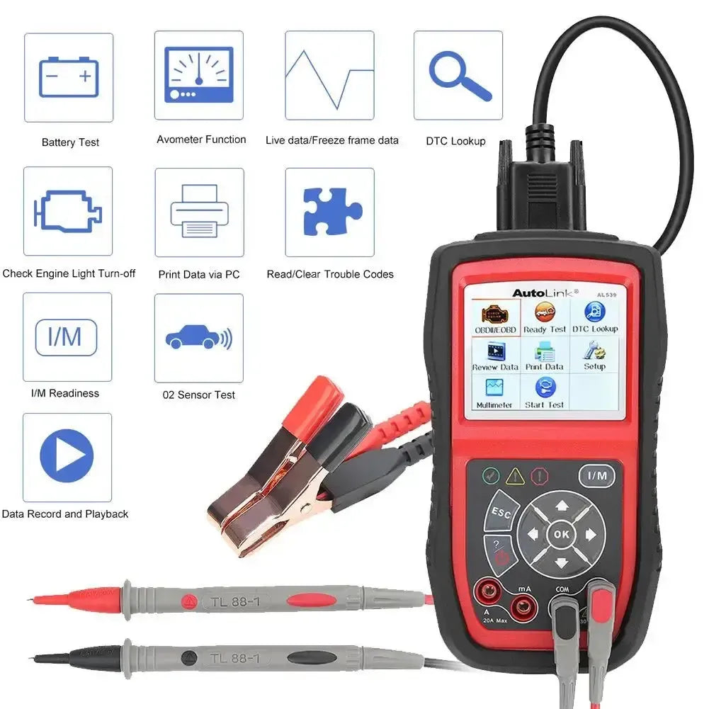 Autel AutoLink AL539B | Foutcodelezer/Multimeter