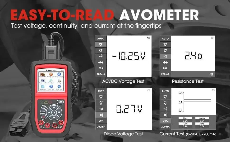 Autel AutoLink AL539B | Foutcodelezer/Multimeter