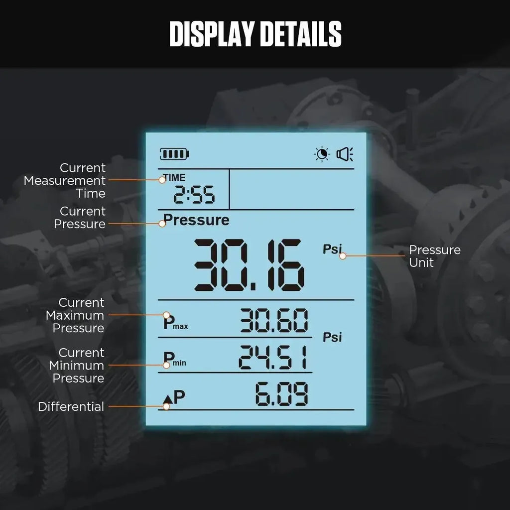 Autool PT650 | Transmissie Oliedruktester