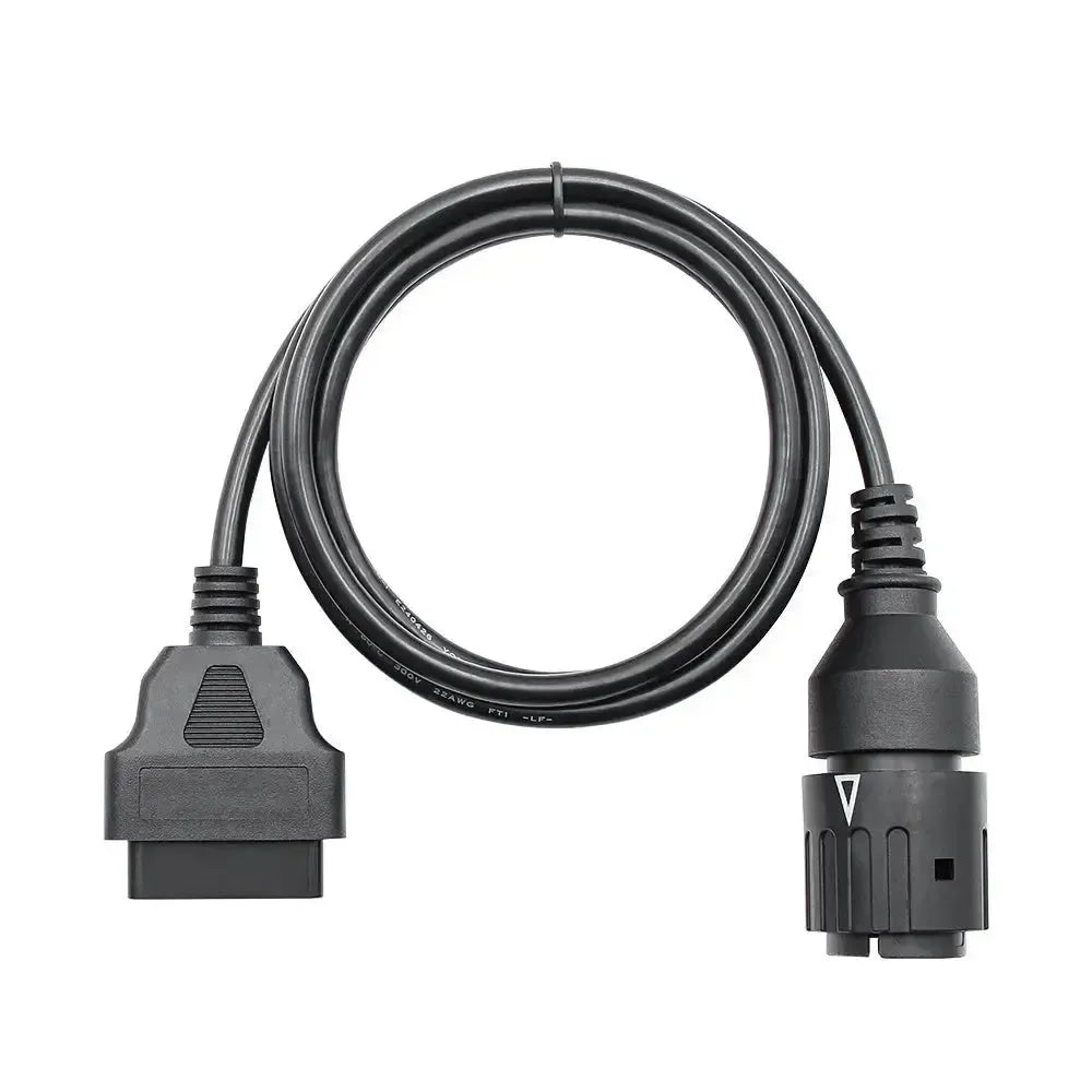 BMW 10-pins OBD – 16-pins OBD2 Verloopkabel | Motorfiets