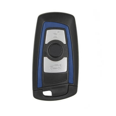 BMW F-Series & G-Series Smart key Keyless GO 3 knoppen 868MHz - Blauw