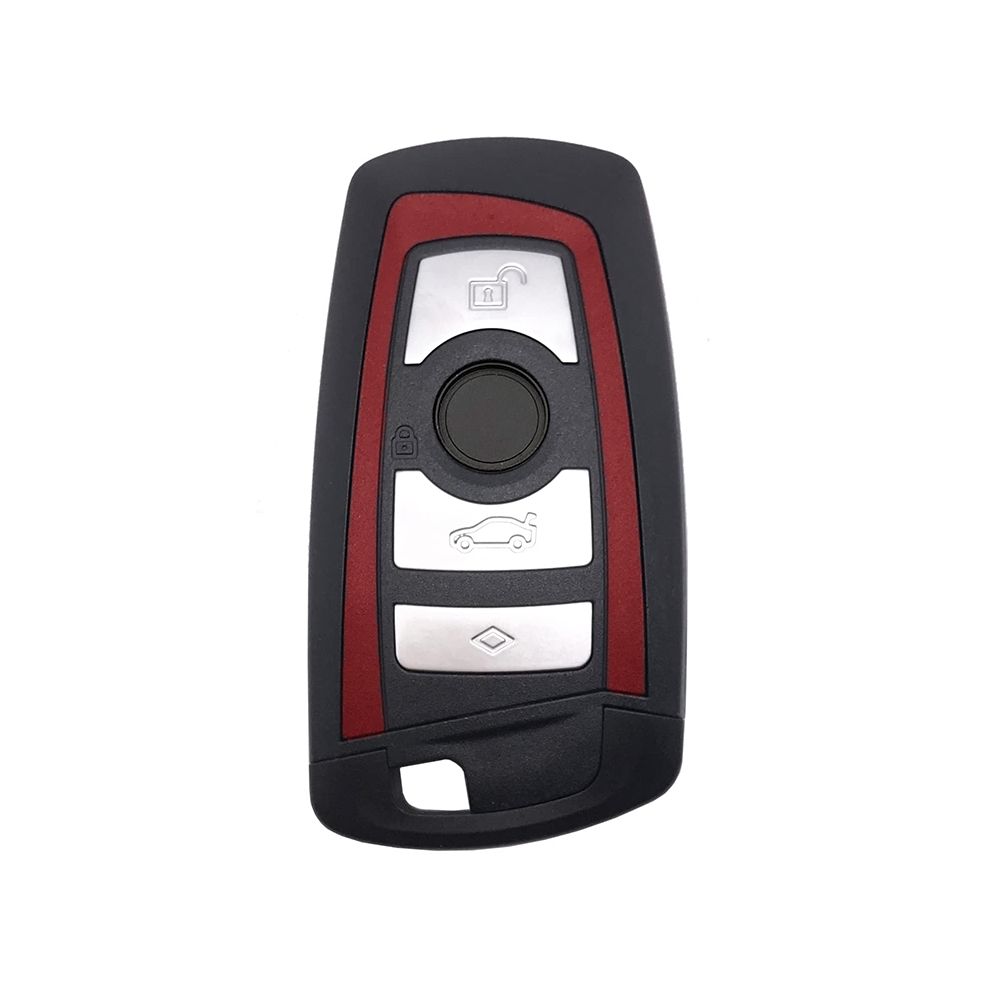 BMW F-Series & G-Series Smartkey Keyless GO 4 Knoppen 434MHz – Rood