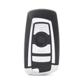 Clé intelligente BMW Série F et Série G Keyless GO 4 boutons 868 MHz - Argent (Modèle clair) 