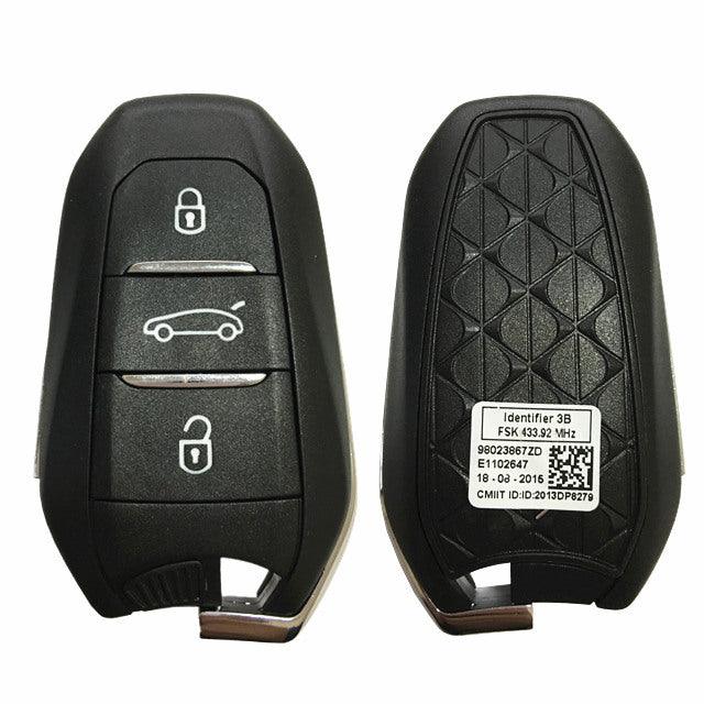 Citroën DS4 / DS5 Smartkey – Keyless GO – Sleutelblad VA2 – 2012+