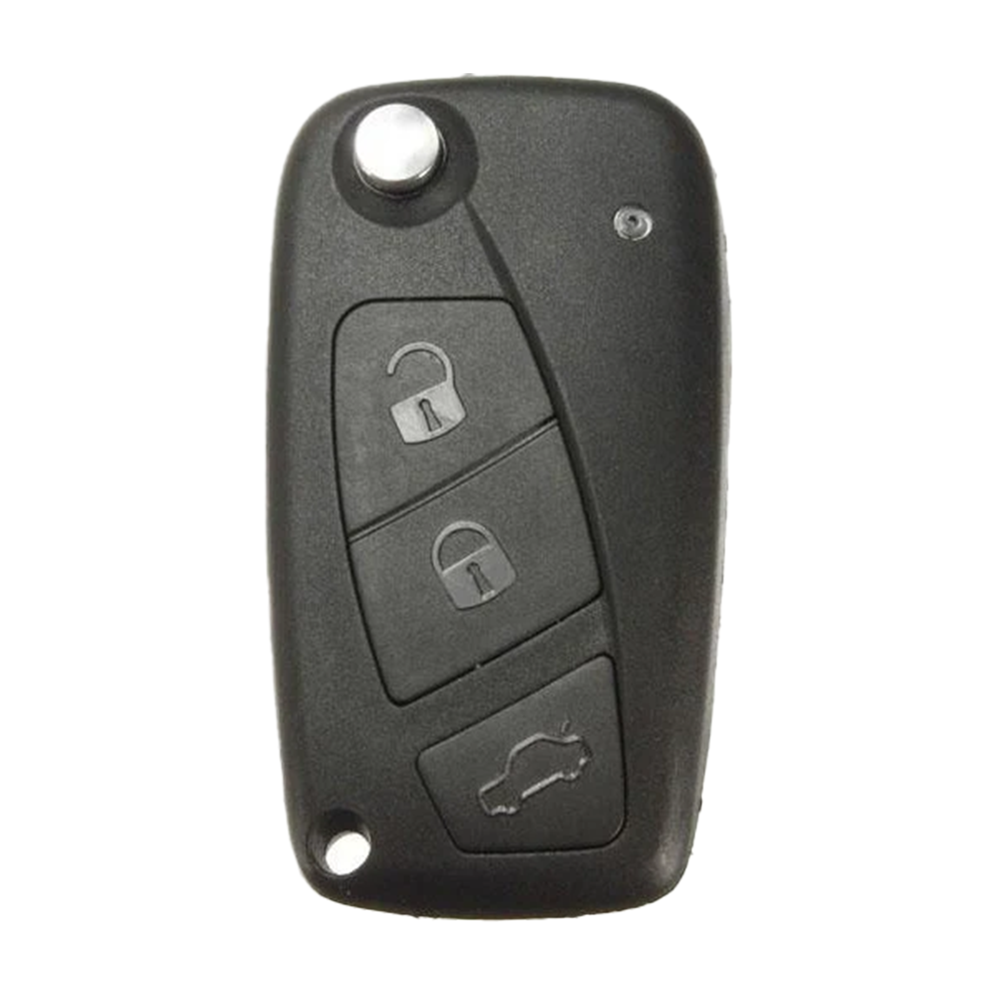 Peugeot Bipper Klapsleutel 3 Knoppen Kofferbak – 433MHz – PCF7946 (ID46) – SIP22 – Zwart/Blauw