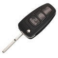 Boîtier de clé pliante Ford à 2 boutons HU101 