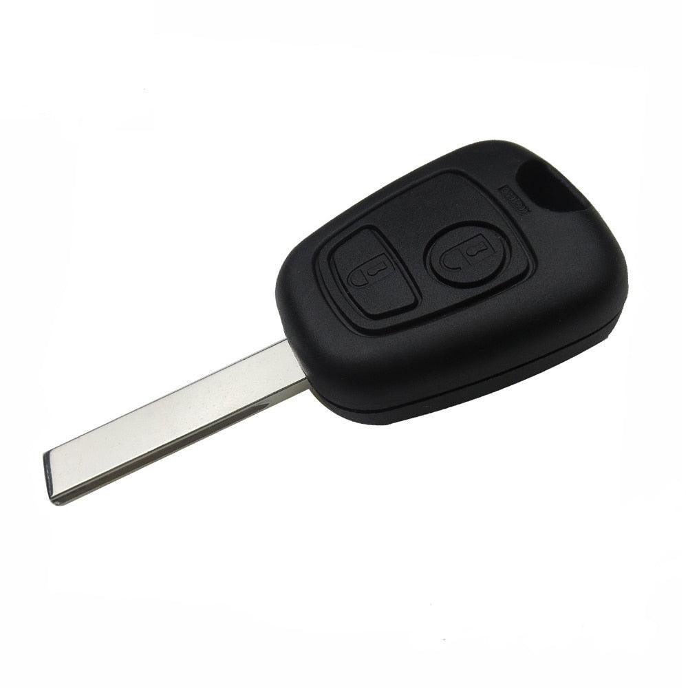 Citroën 2-Button Remote Contact Key 433MHz ID46 for C1 C2 C3 C5