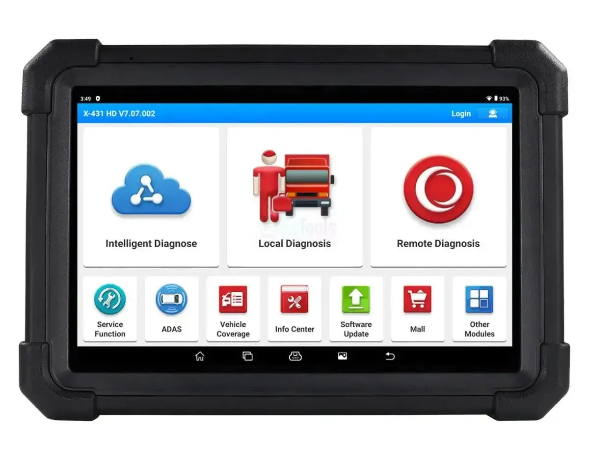 Launch X-431 V+ SmartLink HD | Professioneel Vrachtwagen Uitleesapparaat