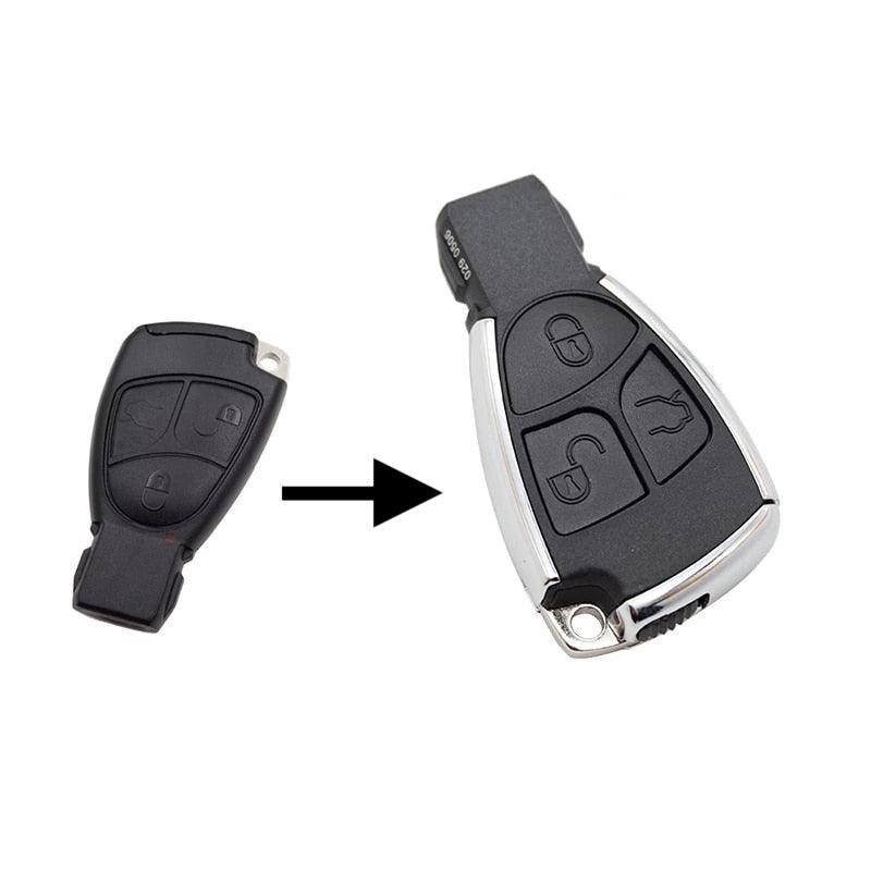 Boîtier de clé Mercedes Smartkey à 3 boutons 