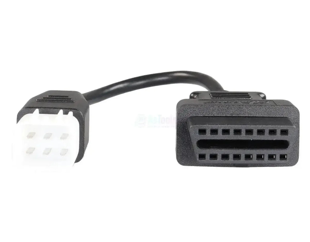 OBDSTAR (M021A) | Universele 6-pins OBD – 16-pins OBD2 Verloopkabel | Motorfiets