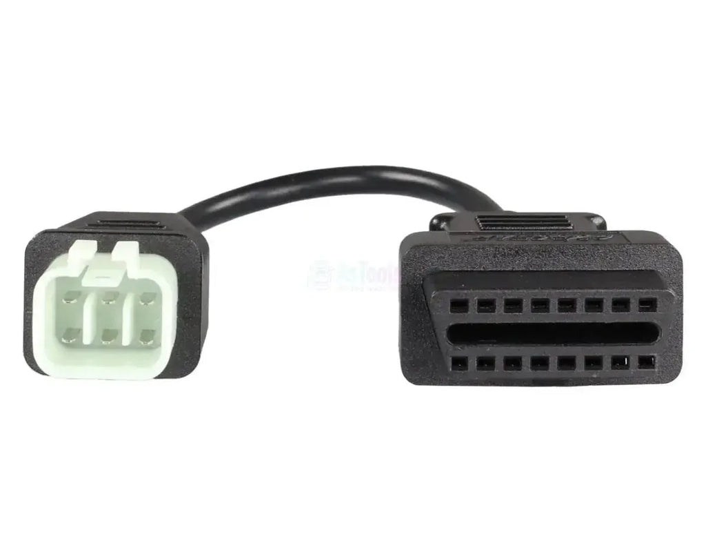 OBDSTAR (M052) | Royal Enfield 6-pins OBD - 16-pins OBD2 Verloopkabel | Motorfiets
