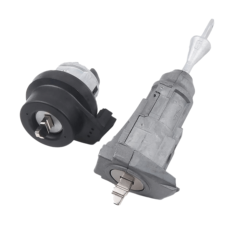 Volkswagen Bora portierslot set met sleutel HU162T 9-pin