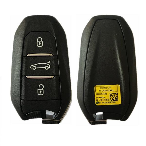 Peugeot Smartkey 508 / 3008 / 5008 Keyless GO – OEM origineel