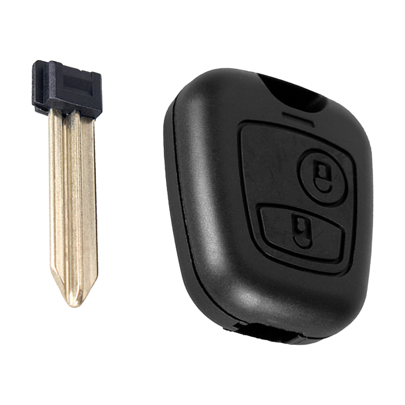 Peugeot Partner contactsleutel behuizing – 2 knoppen – Sleutelbaard SX9