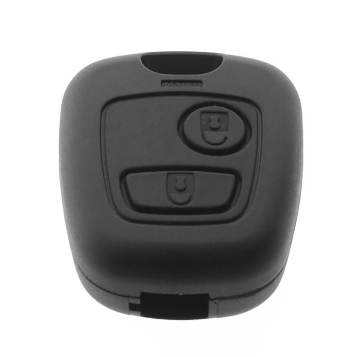 Peugeot Citroën Contactsleutel Behuizing – 2 Knoppen – Zonder Sleutelbaard – SX9