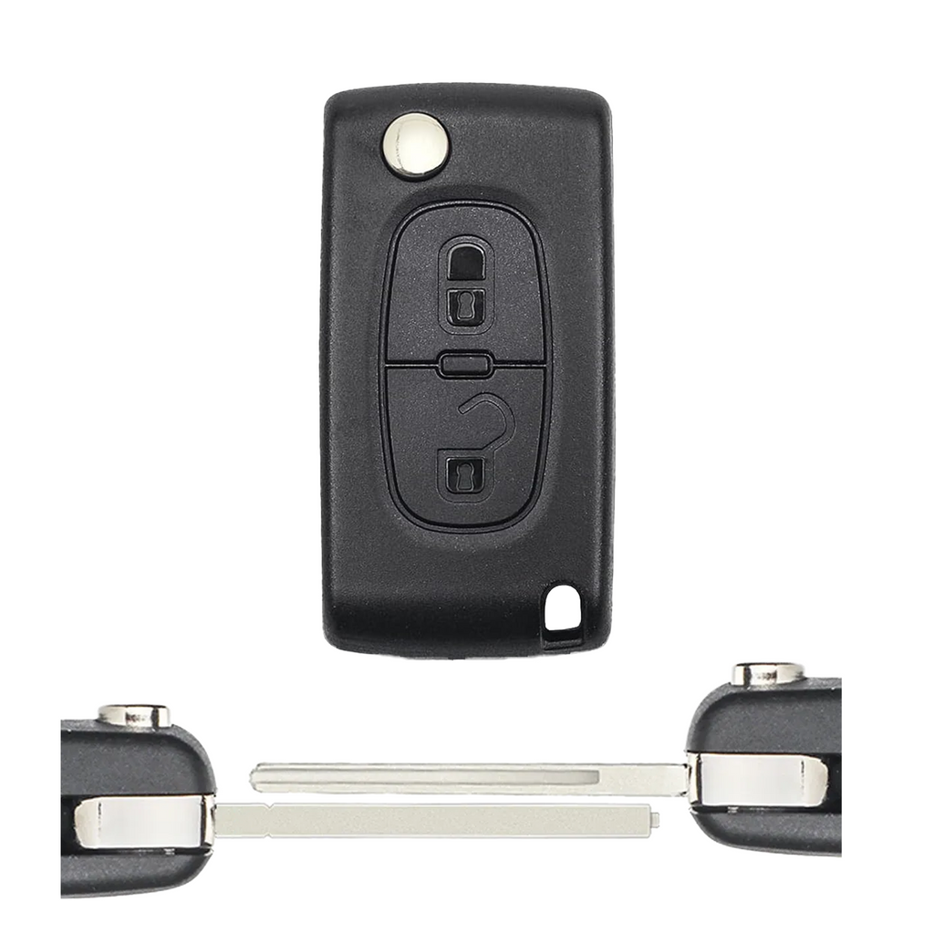 Peugeot Partner / 308 / 3008 Klapsleutel – 2 Knoppen – BOP 0536 – 433MHz FSK – PCF7961 ID46 – HU83/VA2