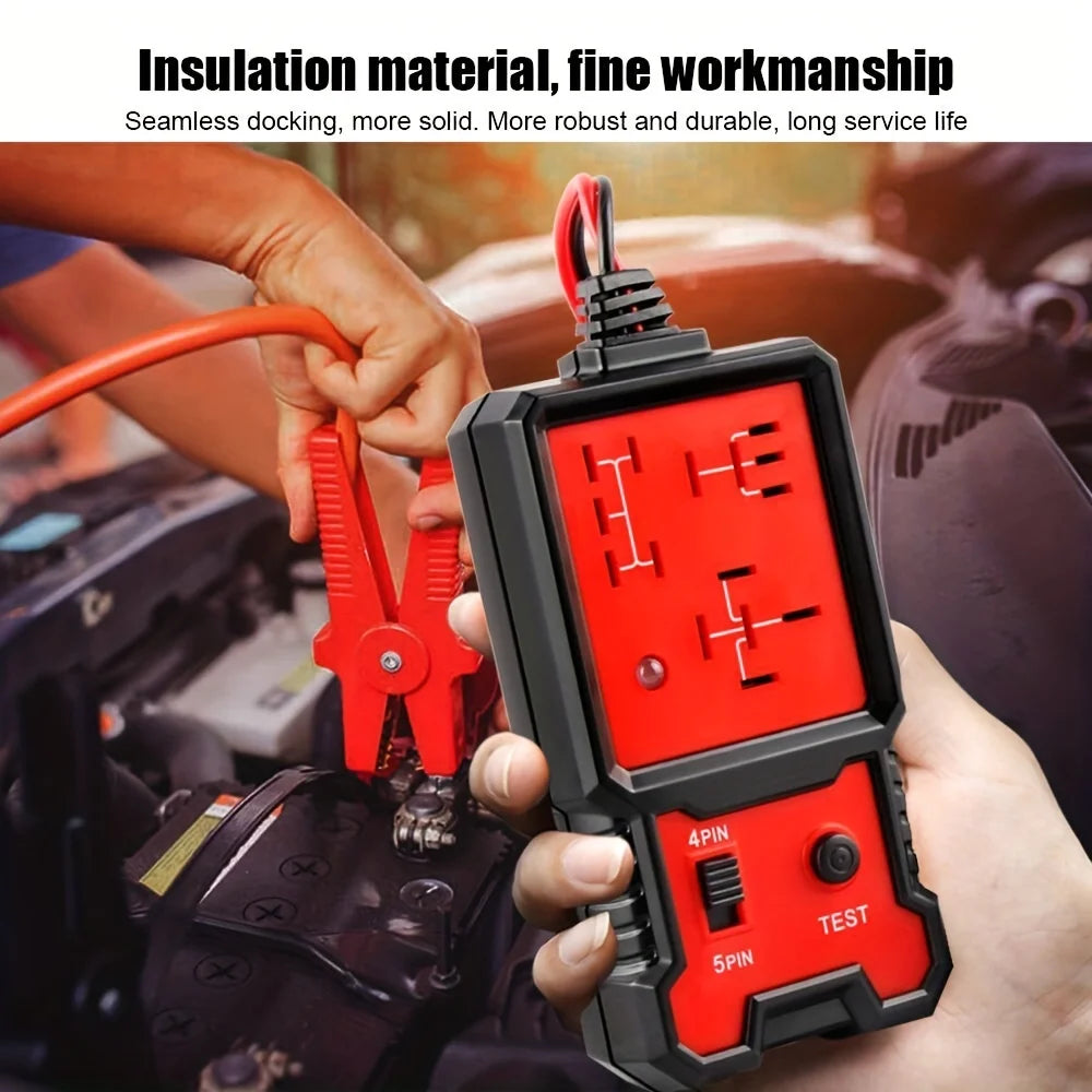 2024 Nieuwste Auto Relais Tester 12V - Universele Elektronische Circuit Detector en Batterij Checker Tool