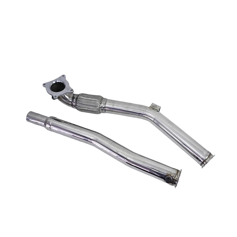 Downpipe voor VW Golf MK5/MK6, Jetta GTI/GLI & Audi A3 8P 2.0T TSI – RVS Performance Uitlaatupgrade