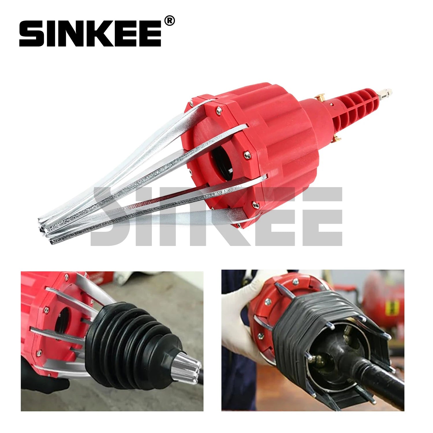 Pneumatische Homokineet Manchet Installatie Tool - Air Power CV Boot Montage Set voor Aandrijfas Reparatie