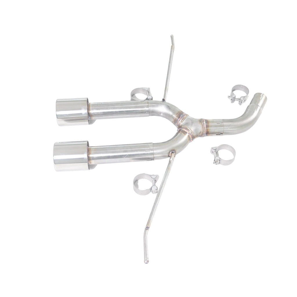 Roestvrijstalen Uitlaatsysteem voor Golf 6 1.4T – 2x 89 mm Tips (R20 Diffuser Compatibel)