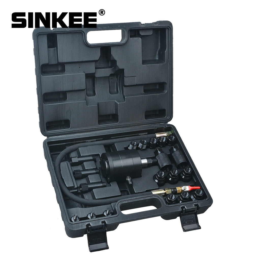 Professionele 1000NM Pneumatische Injector Puller Set - Air Vibration Injector Removal Tool voor Diesel Common Rail