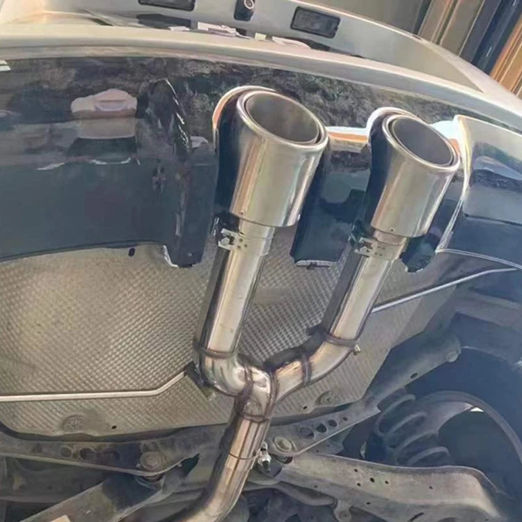 Roestvrijstalen Uitlaatsysteem voor Golf 6 1.4T – 2x 89 mm Tips (R20 Diffuser Compatibel)