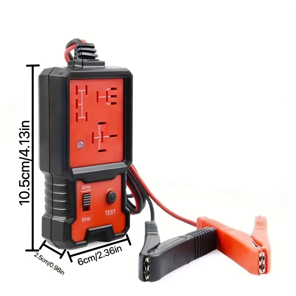 2024 Nieuwste Auto Relais Tester 12V - Universele Elektronische Circuit Detector en Batterij Checker Tool