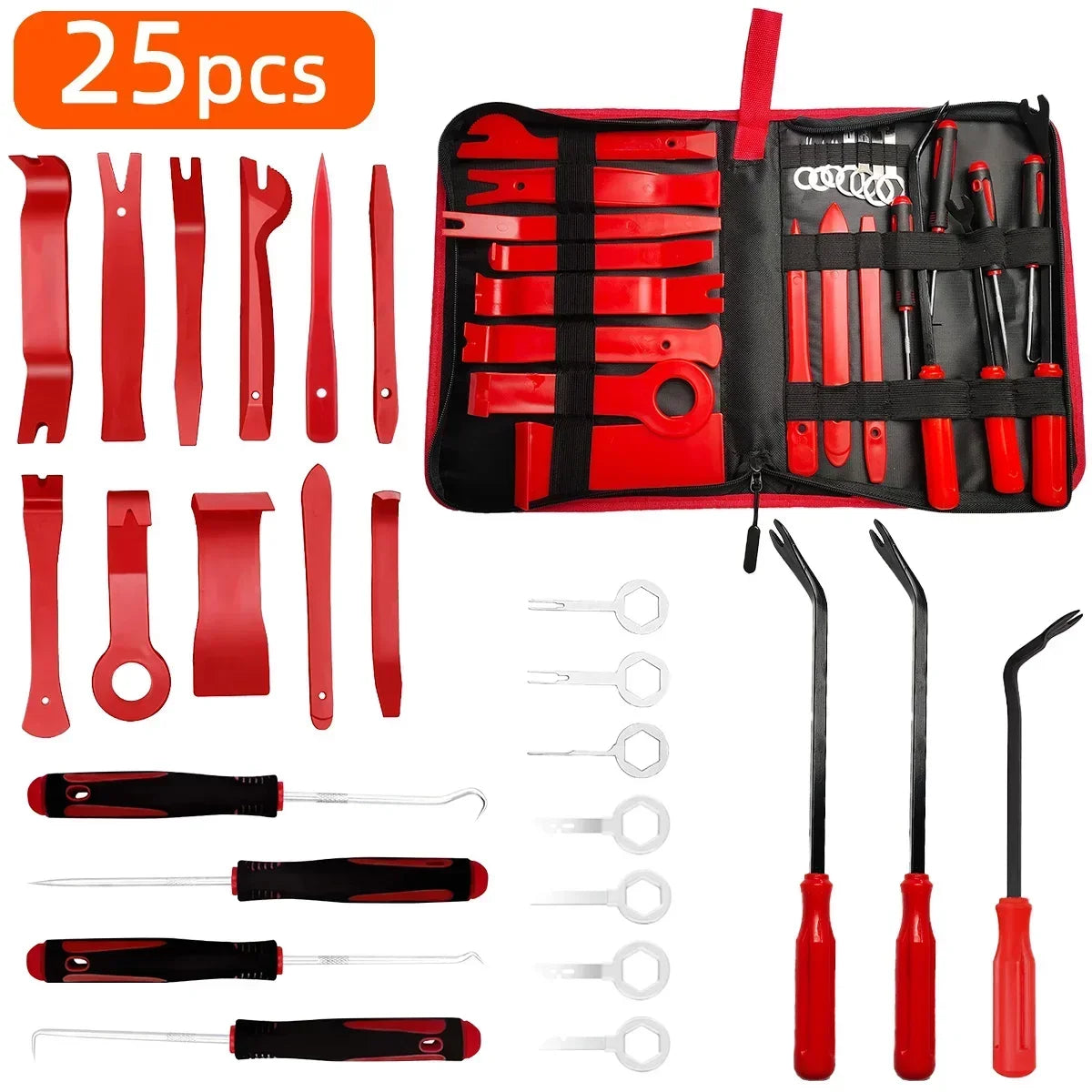 Auto Interieur Demontage Set - Professionele Paneel Trim Removal Tools voor Dashboards en Bekleding