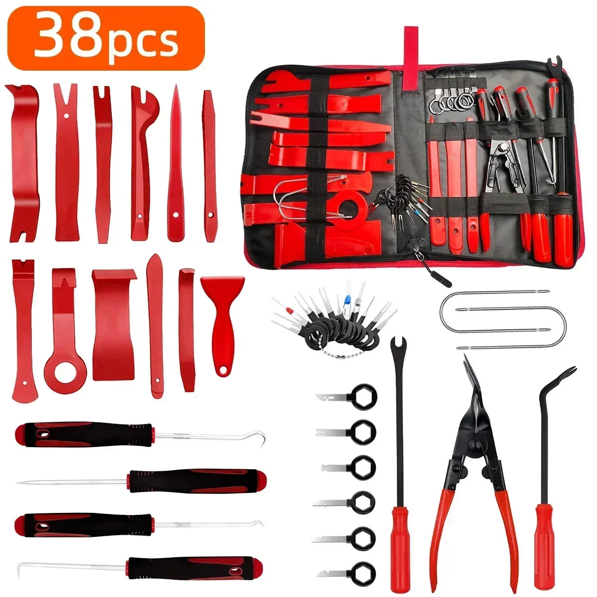 Auto Interieur Demontage Set - Professionele Paneel Trim Removal Tools voor Dashboards en Bekleding
