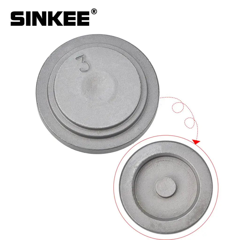 24-Delige Universele Remklauw Compressor Tool Set - Complete Auto Schijfrem Service Kit voor Alle Merken