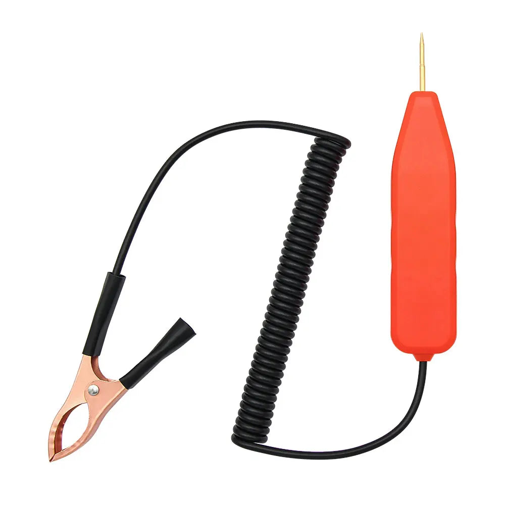 Auto Circuit Voltage Tester Pen 5V-120V - Professionele Positieve en Negatieve Pool Detector met LED