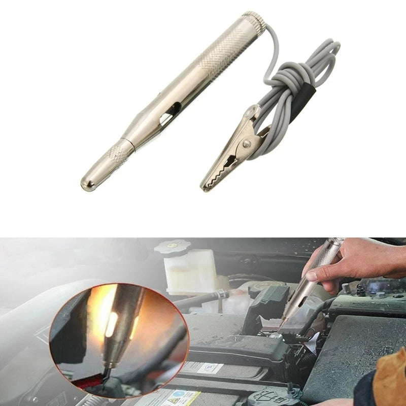 Auto Circuit Tester 6V/12V/24V - LED Voltage Test Probe Lamp voor Elektrische Systeem Diagnose