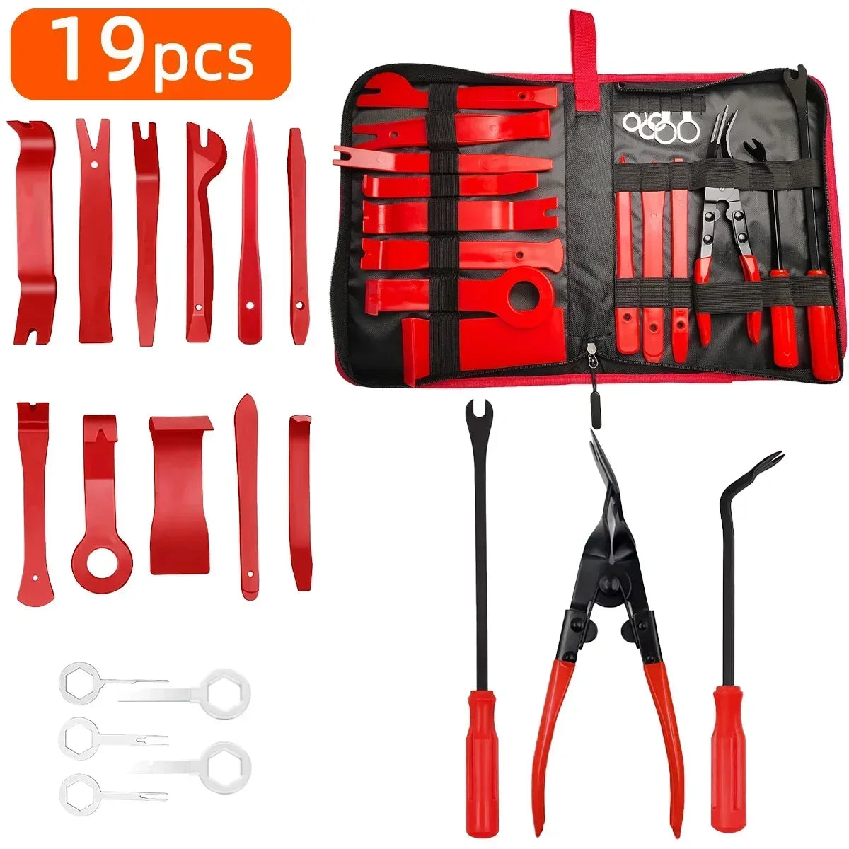 Auto Interieur Demontage Set - Professionele Paneel Trim Removal Tools voor Dashboards en Bekleding