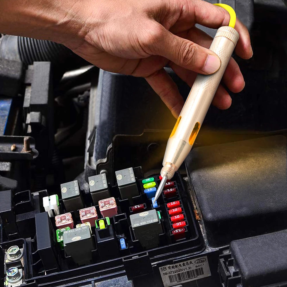 Auto Circuit Tester 6V/12V/24V - LED Voltage Test Probe Lamp voor Elektrische Systeem Diagnose