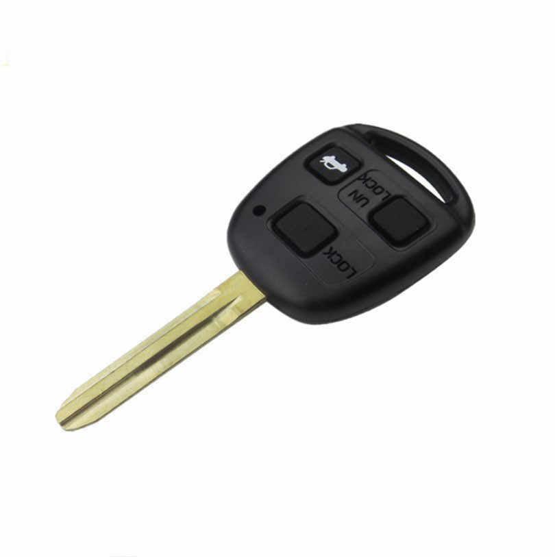 Toyota Contactsleutel 3-Knops – 433MHz – Chip 4D67 / 4C
