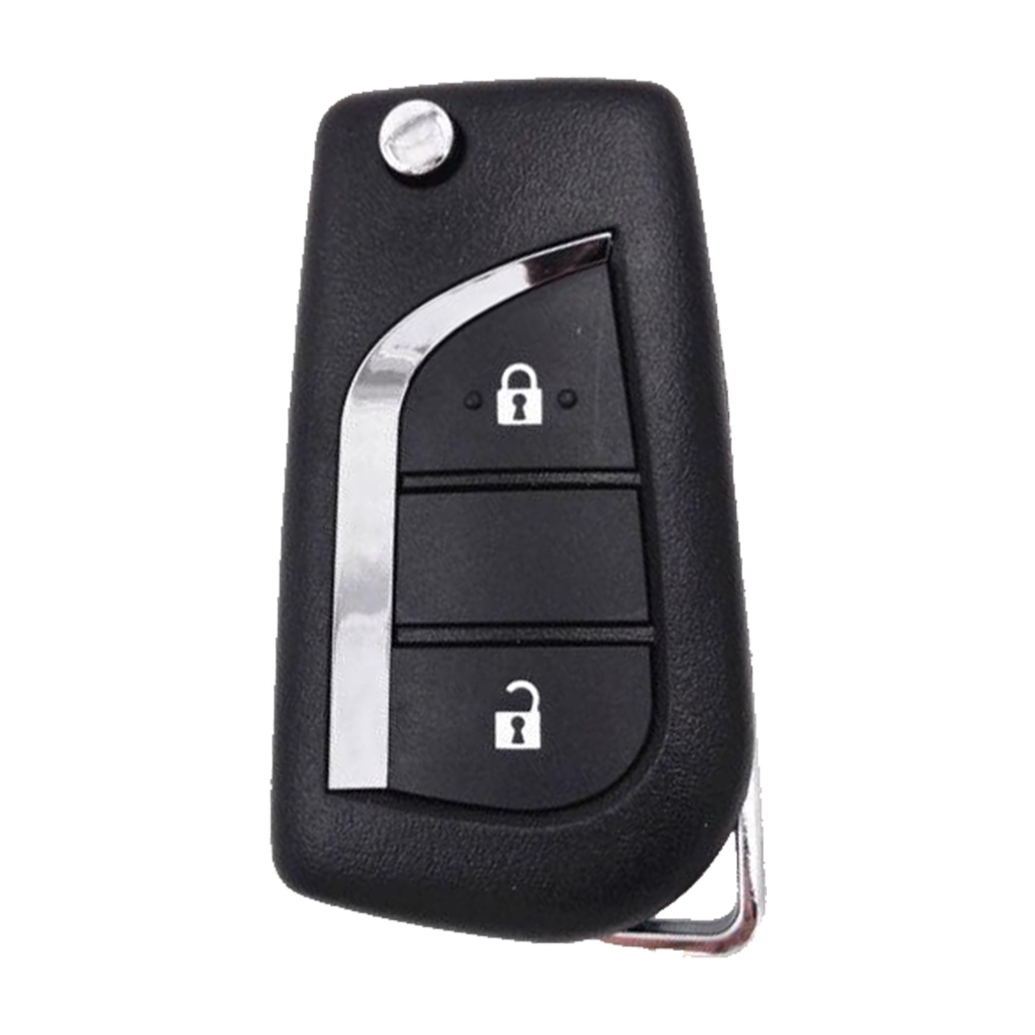 Peugeot 108 2-Button Flip Key 433MHz ID74 (H) with VA2/TOY48/TOY43 Blades – KD/KeyDiy
