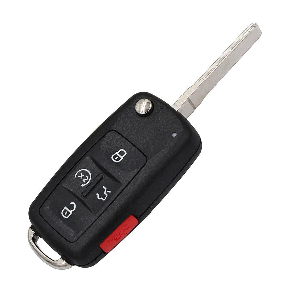 Volkswagen Golf Passat Klapsleutel 4+1 Knoppen 315Mhz ID48