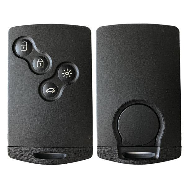 Renault Megane III / Laguna III / Scenic III Smartcard – 4 Knoppen – Keyless GO