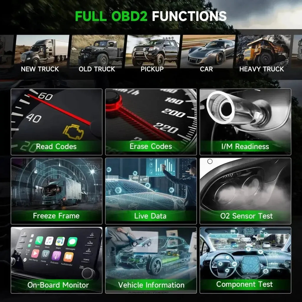 Ancel HD100 Vrachtwagen Uitleesapparaat