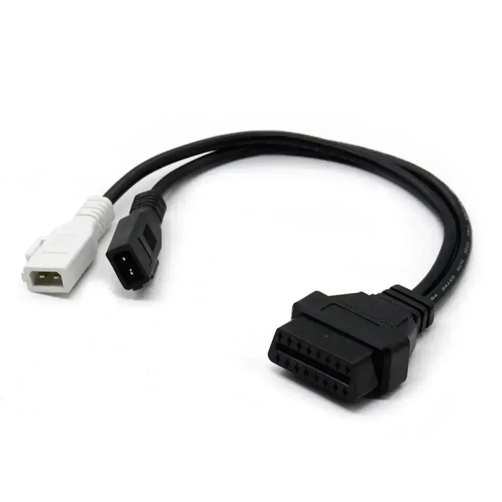 Audi/Seat/Skoda/Volkswagen 2+2-pins OBD1 – 16-pins OBD2 Verloopkabel | Personenauto
