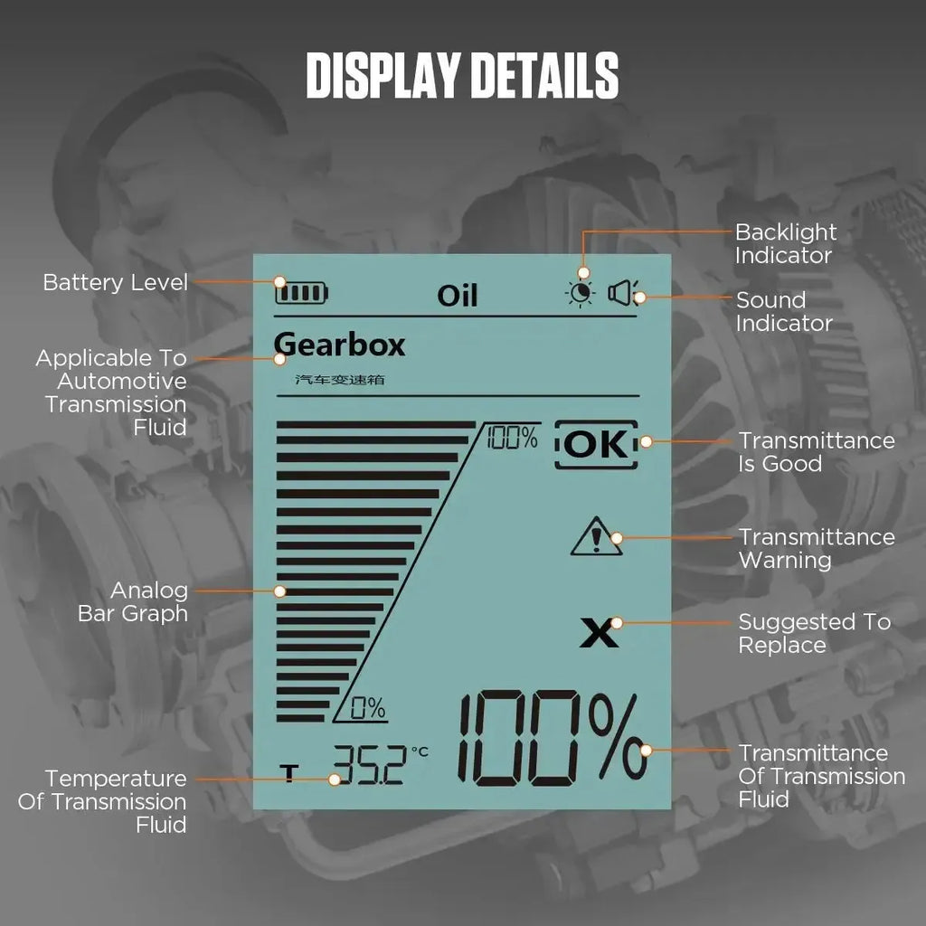 Autool AS505 | Transmissievloeistoftester