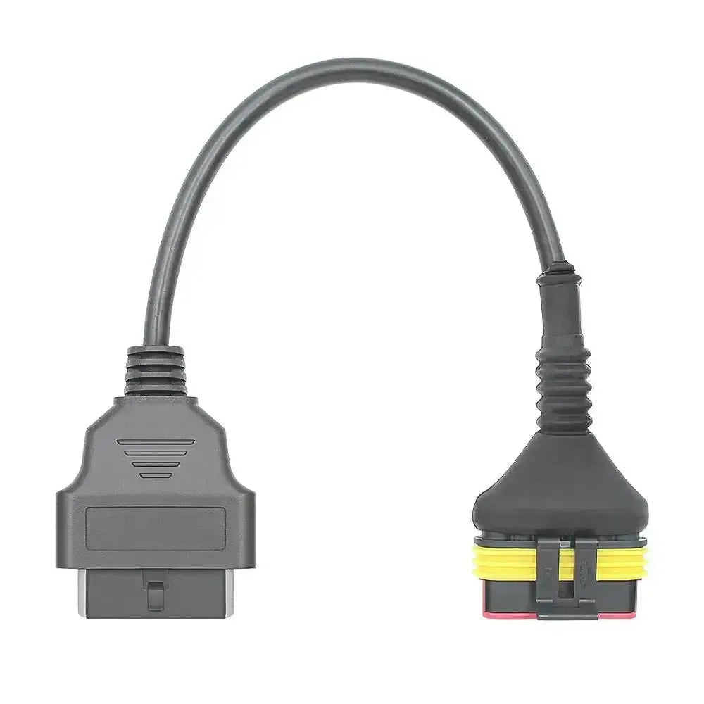 Benelli 6-pins OBD – 16-pins OBD2 Verloopkabel | Motorfiets