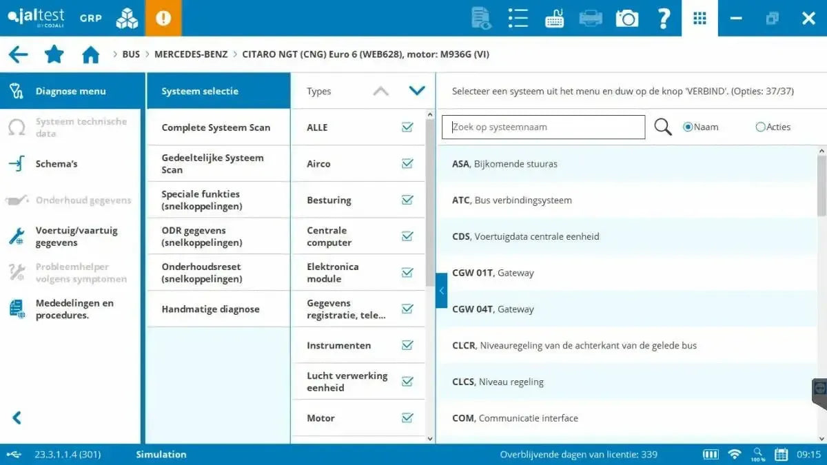 Jaltest Autobus Uitleesapparaat - CarProTools.EU - shop for all car tools / workshop tools