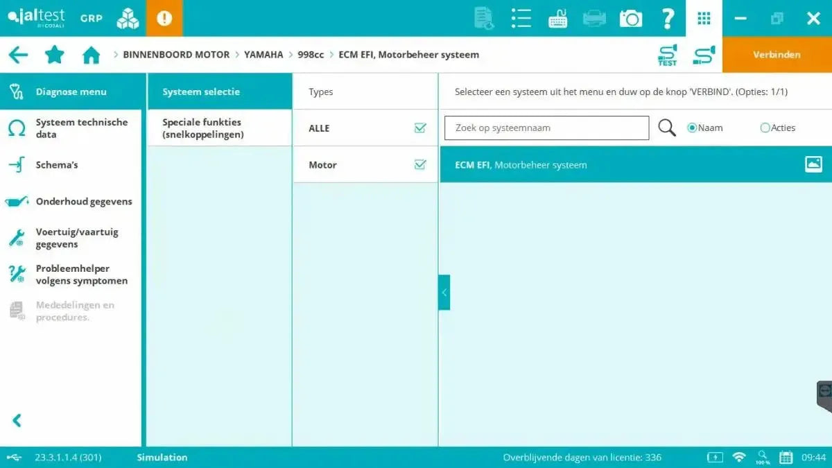 Jaltest Marine (Binnenboord) Uitleesapparaat - CarProTools.EU - shop for all car tools / workshop tools