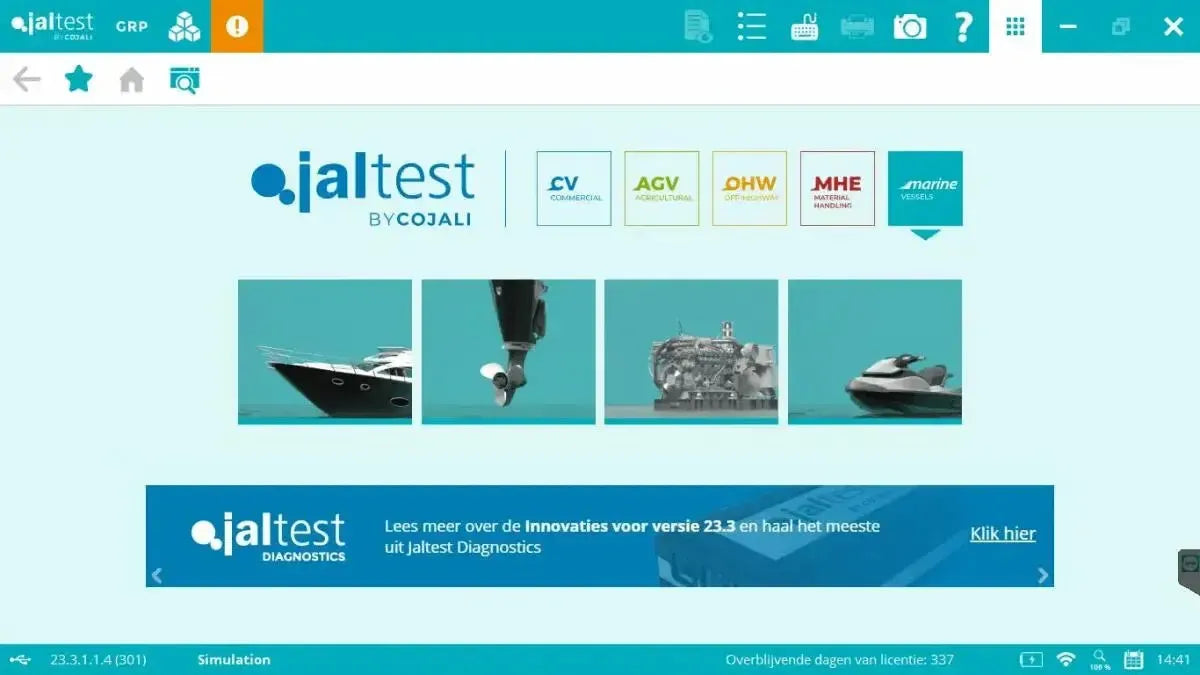 Jaltest Marine (Binnenboord) Uitleesapparaat - CarProTools.EU - shop for all car tools / workshop tools