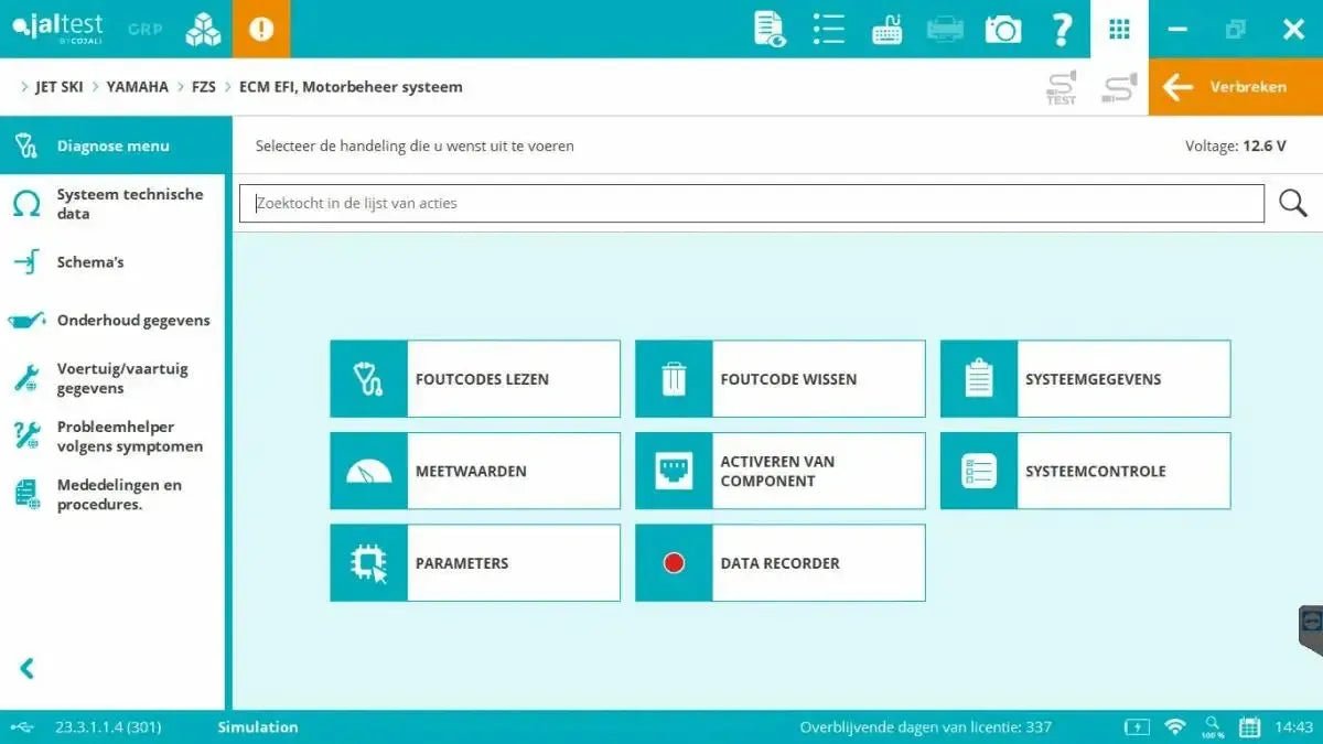 Jaltest Marine (Full) Uitleesapparaat - CarProTools.EU - shop for all car tools / workshop tools