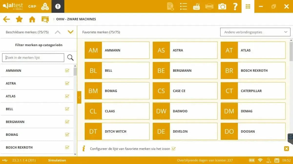 Jaltest OHW (Off-Highway) Uitleesapparaat - CarProTools.EU - shop for all car tools / workshop tools